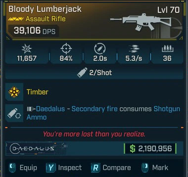 Bloody Lumberjack - LV.70