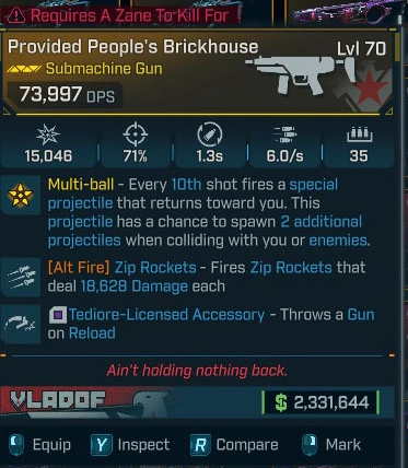 Provided People's Brickhouse - LV.70