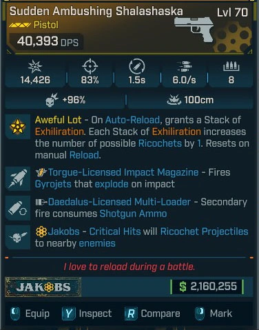Sudden Ambushing Shalalaska - LV.70