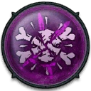 Aspect of Crippling Darkness [Max Roll - 900 Item Power]