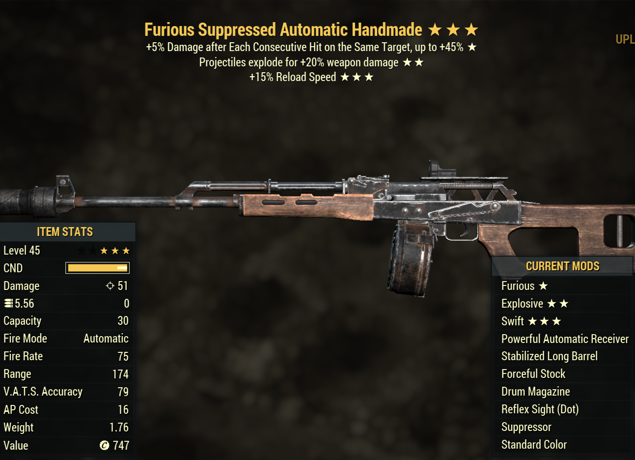 Furious Handmade (Explosive) (Swift)